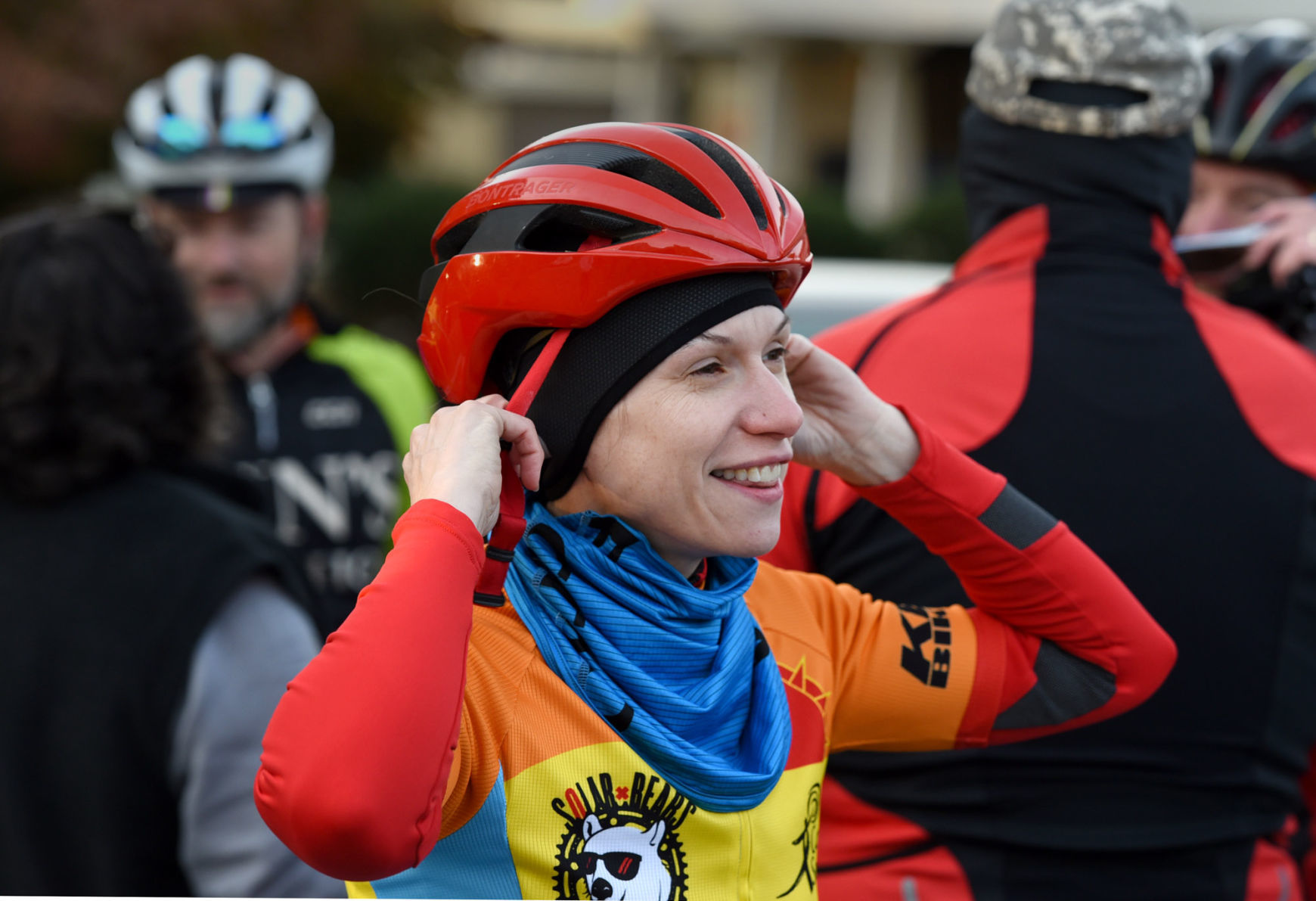 Solar Bears ride for Cancer Services
